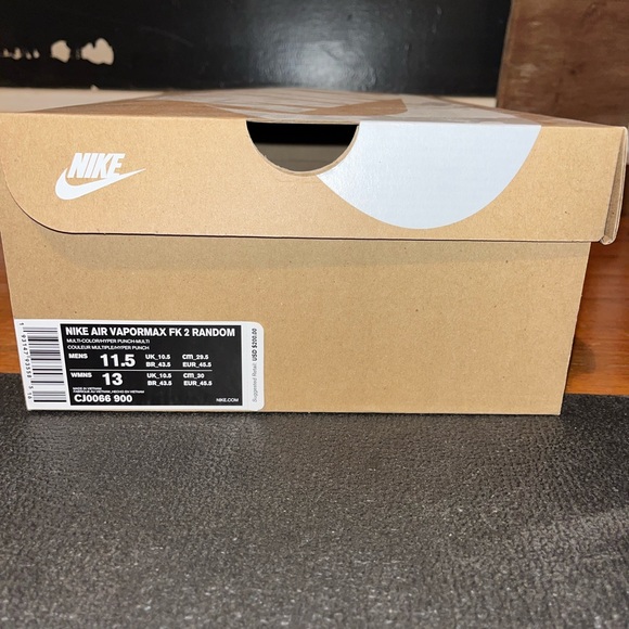 Nike Vapormax Flyknit \'Random\' size 11.5 main image 2